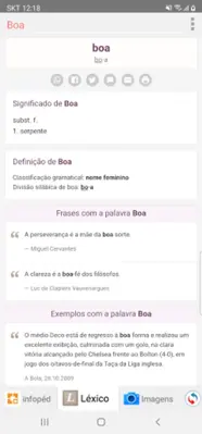 Todos Dicionário Português android App screenshot 2