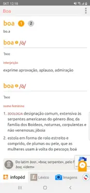 Todos Dicionário Português android App screenshot 3